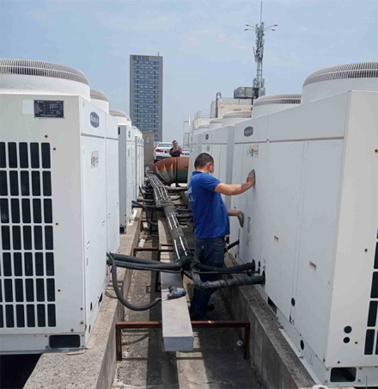 墨竹工卡中央空调制热和不制冷系统维修方法